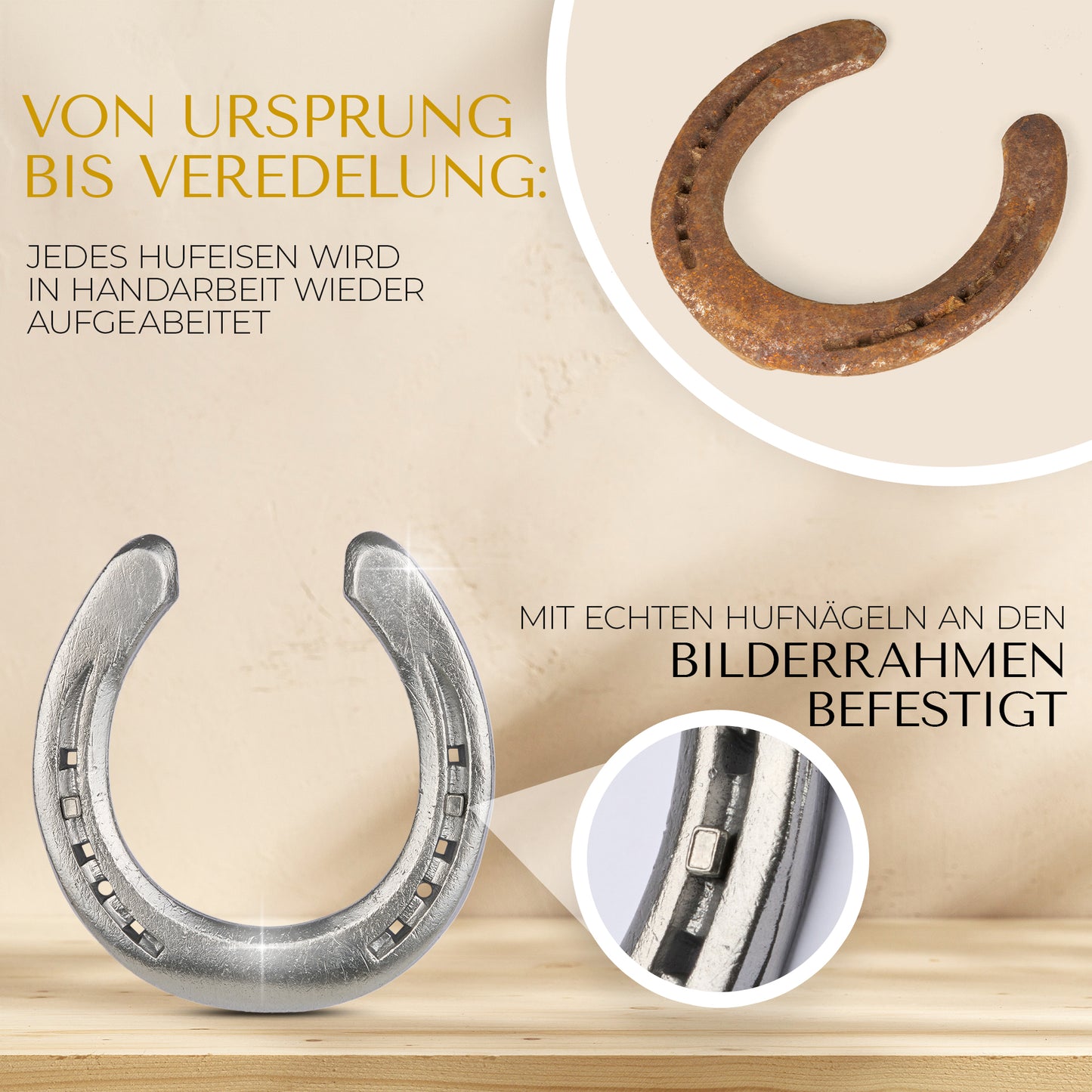 Geschenk zur Geburt im Rahmen