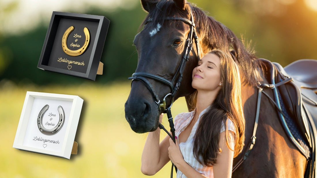 Geschenk für Pferdeliebhaber: Echte Hufeisen mit Symbolkraft