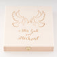 Glückshufeisen mit Geschenkbox „Alles Gute zur Hochzeit“