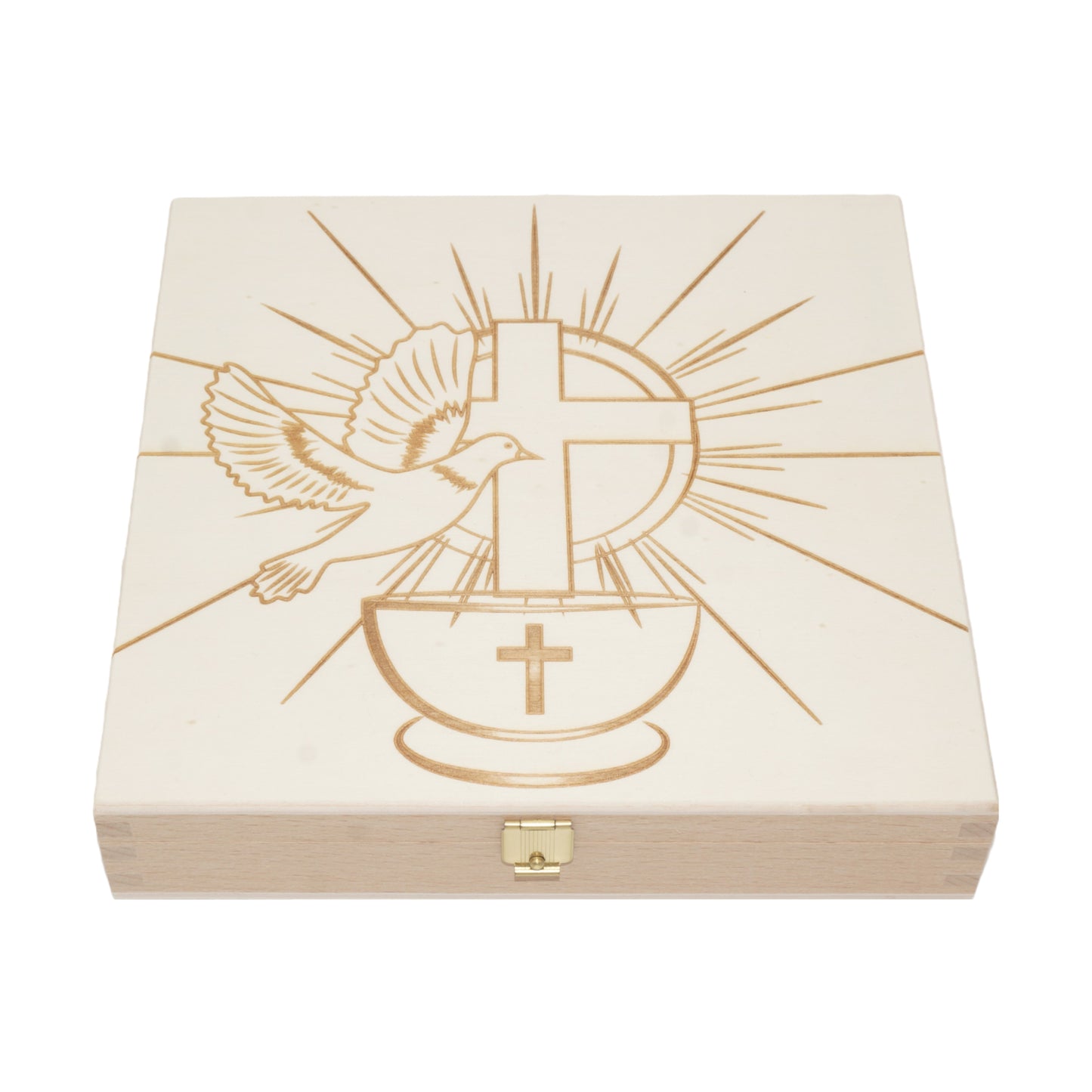 Glückshufeisen mit Geschenkbox "Taufe und Konfirmation"