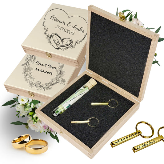Geldgeschenk Hochzeit "Schlüsselanhänger"