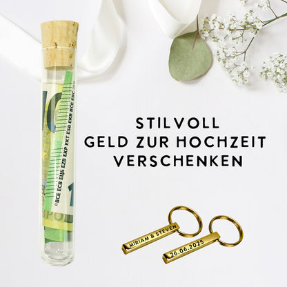 Geldgeschenk Hochzeit "Schlüsselanhänger"