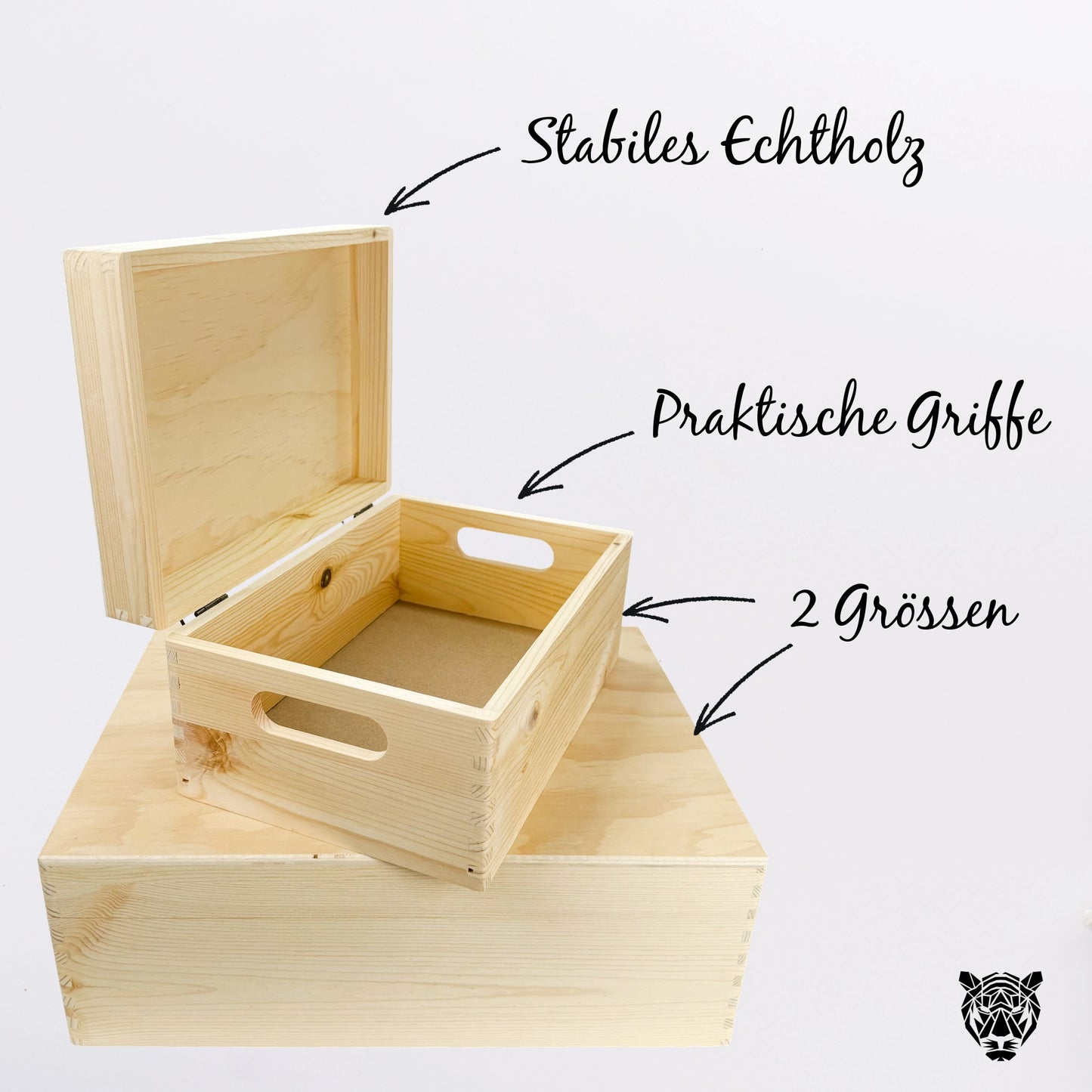 Erinnerungskiste Hochzeit personalisiert | Holzbox mit Gravur