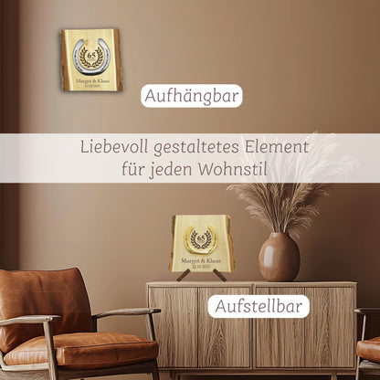 Glückshufeisen Landhaus "Eiserne Hochzeit"