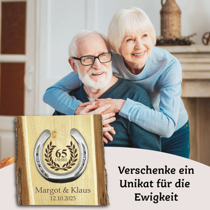 Glückshufeisen Landhaus "Eiserne Hochzeit"