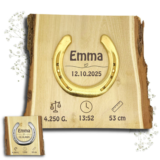 Glückshufeisen Landhaus "Geburt"