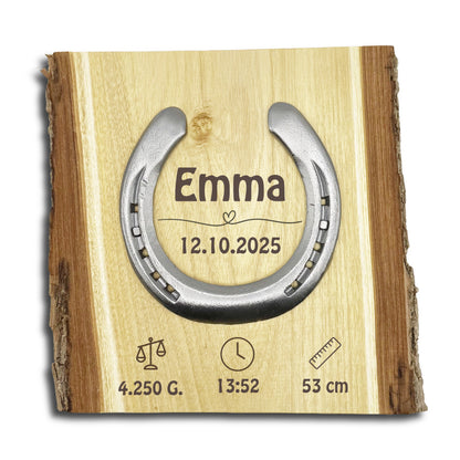 Glückshufeisen Landhaus "Geburt"