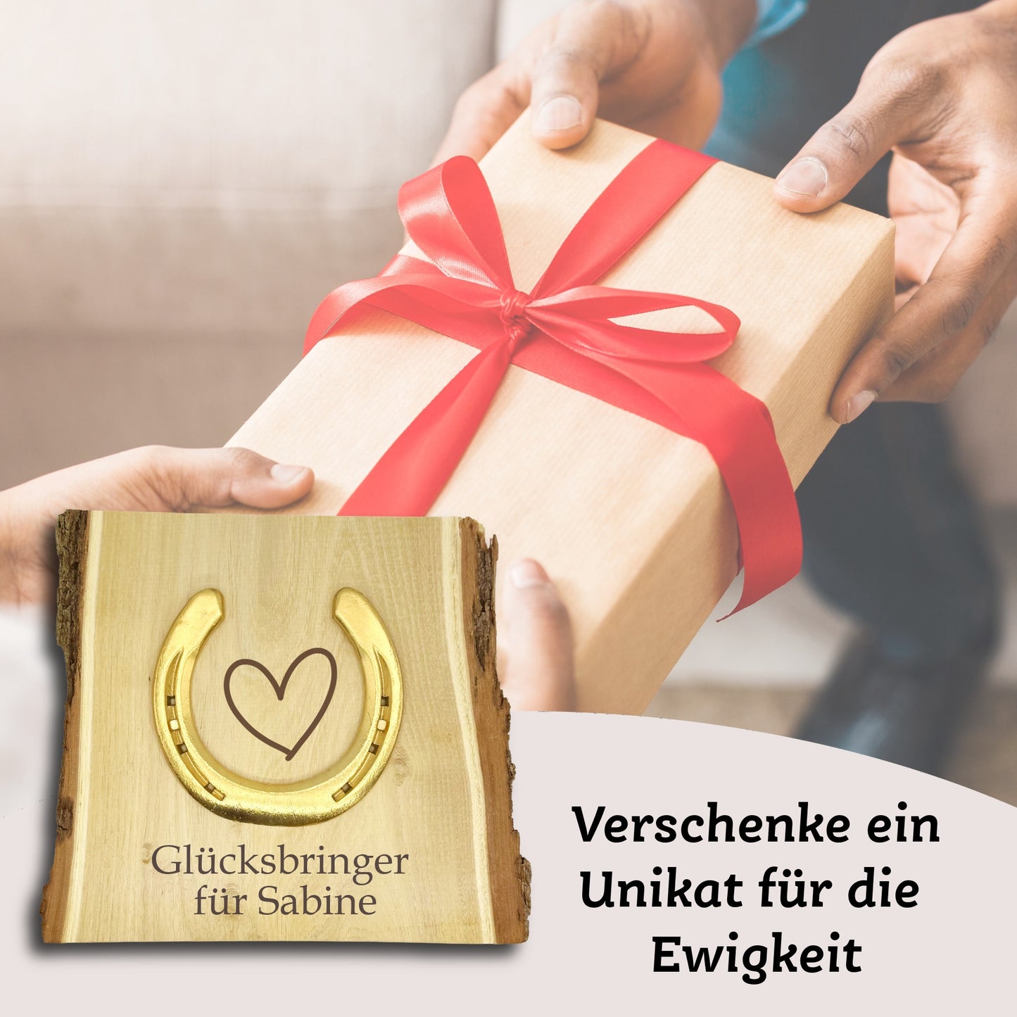 Glückshufeisen Landhaus "Glücksbringer"