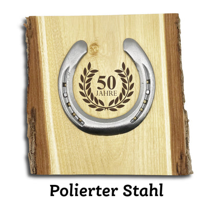 Glückshufeisen Landhaus "Goldene Hochzeit"