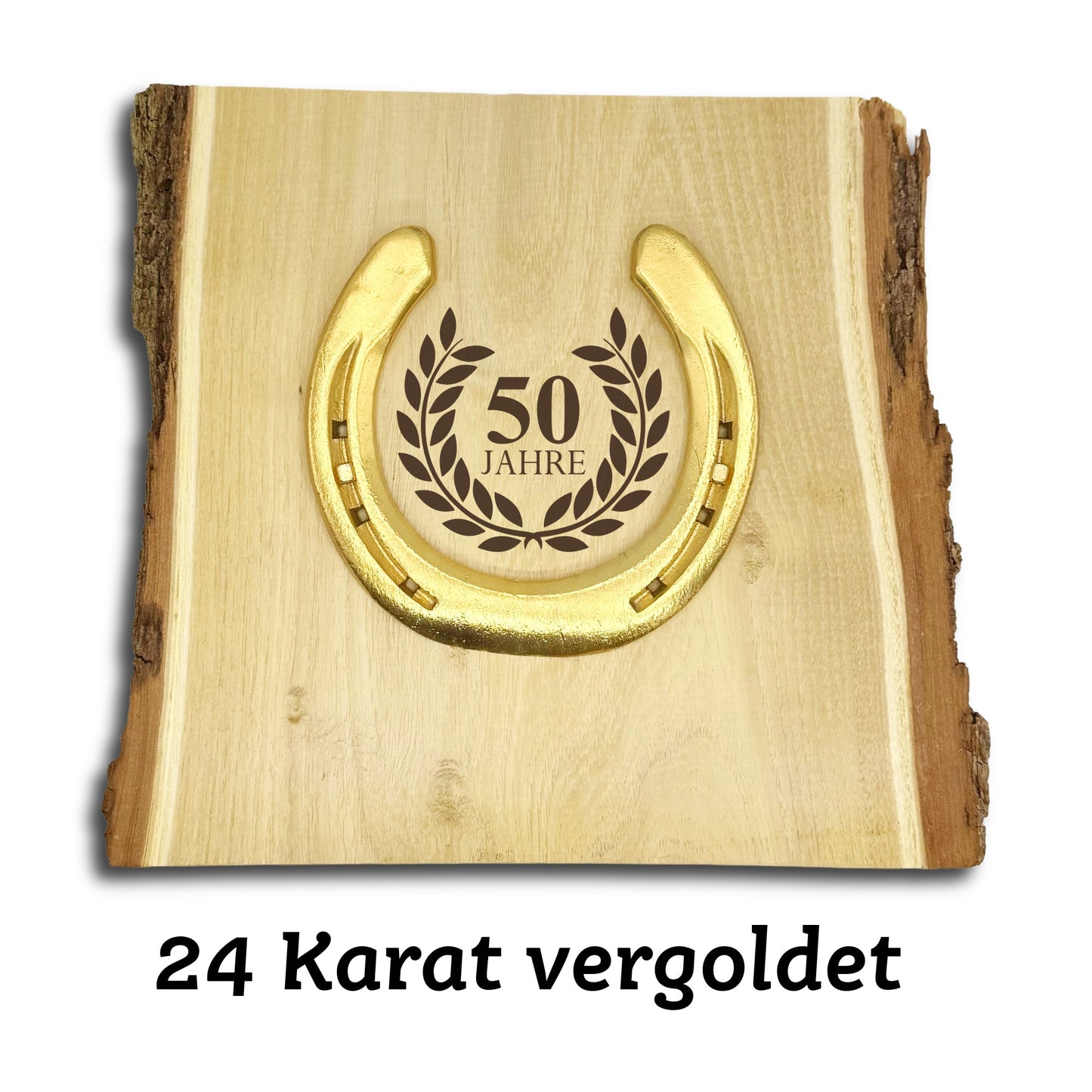 Glückshufeisen Landhaus "Goldene Hochzeit"