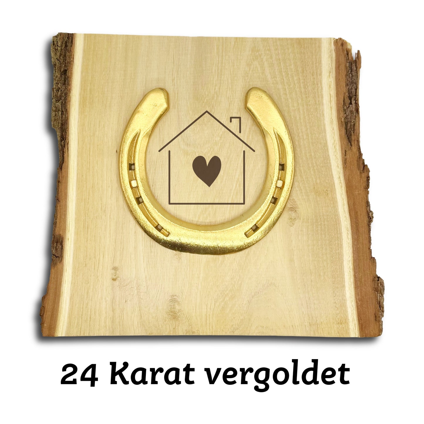 Glückshufeisen Landhaus "Richtfest & Einzug"