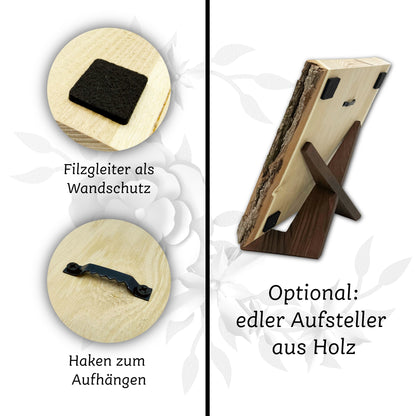 Glückshufeisen Landhaus "Silberhochzeit"