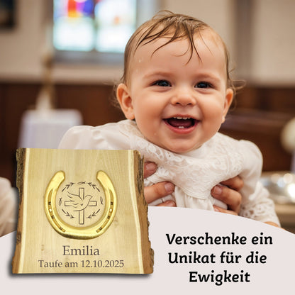 Glückshufeisen Landhaus "Taufe"